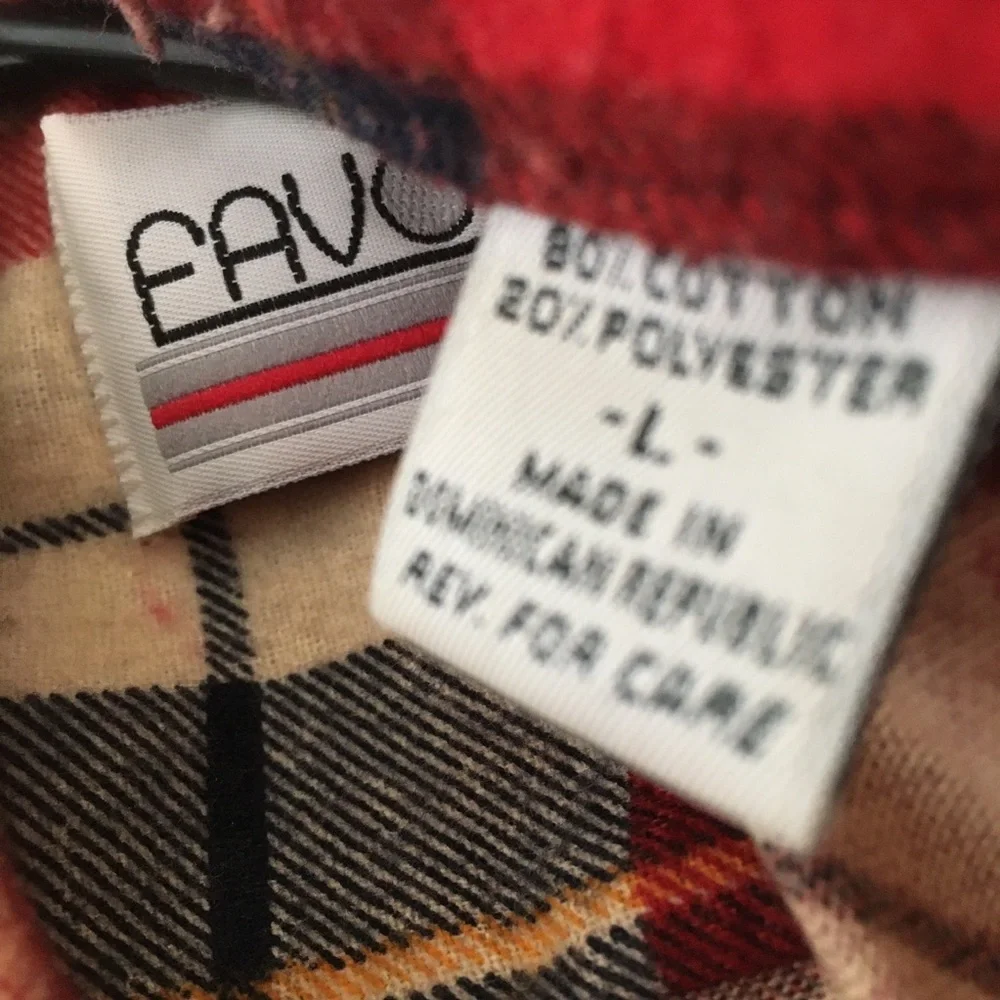 FINAL MARKDOWN Men’s flannel shirt large